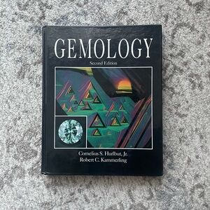 Gemology Second Edition Hardcover Book by Richard T. Linddicoat, Jr.